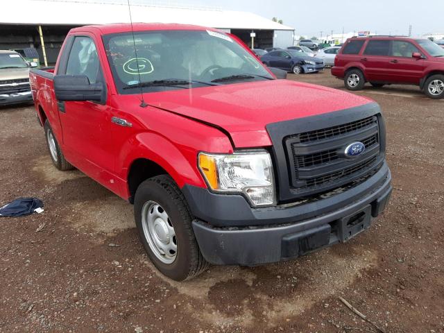 FORD F150 2013 with VIN 1FTMF1CM1DKF00554 - Photo from auction
