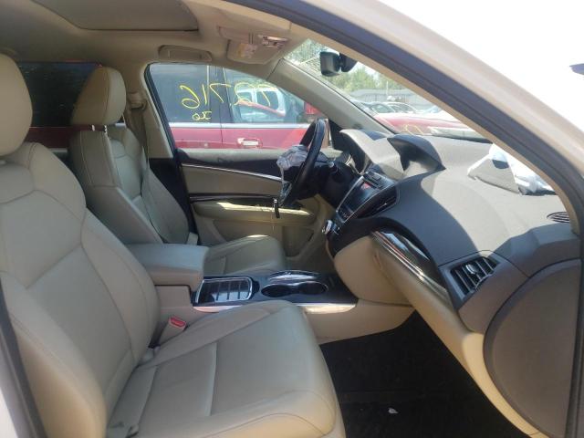 Photo 5 from auction – 2017 ACURA MDX TECHNO with VIN 5FRYD4H58HB032429