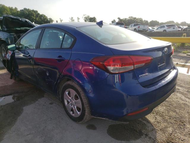 Photo 3 from auction – 2017 KIA FORTE LX with VIN 3KPFK4A78HE039669