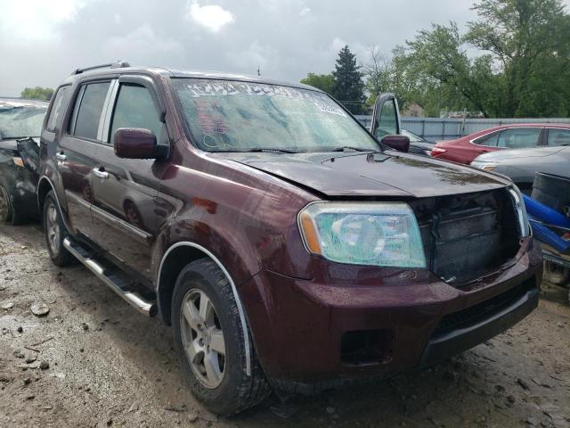 HONDA PILOT EXL 2011 with VIN 5FNYF4H53BB003424 - Photo from auction