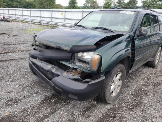 Photo 9 from auction – 2002 CHEVROLET TRAILBLAZE with VIN 1GNDT13S022291707