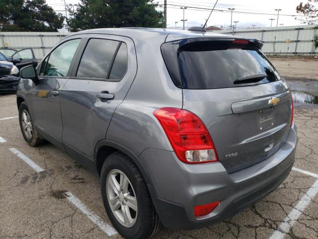 Photo 3 from auction – 2020 CHEVROLET TRAX LS with VIN 3GNCJKSB8LL290345