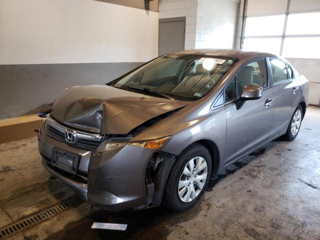 Photo 2 from auction – 2012 HONDA CIVIC LX with VIN 2HGFB2F57CH559369