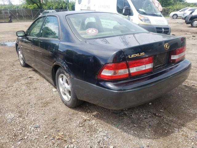 Photo 3 from auction – 2000 LEXUS ES 300 with VIN JT8BF28G2Y5077664