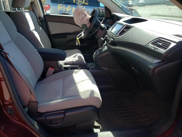 Photo 5 from auction – 2016 HONDA CR-V EX with VIN 5J6RM4H51GL053294