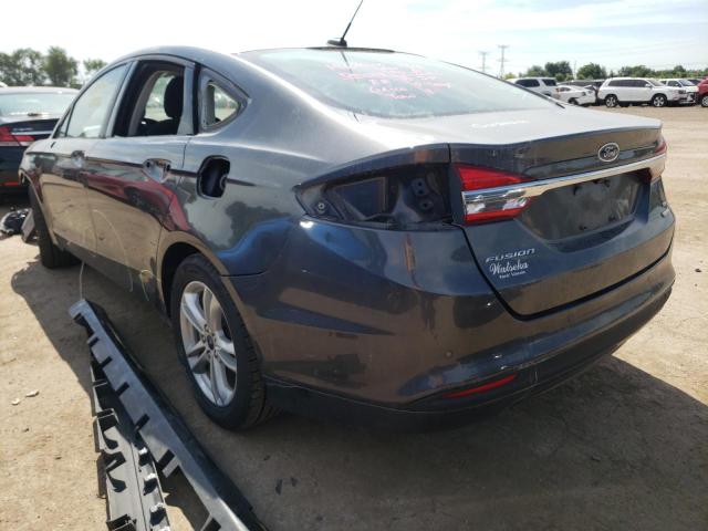 Photo 3 from auction – 2018 FORD FUSION SE with VIN 3FA6P0HD2JR208031