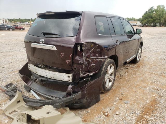 Photo 4 from auction – 2013 TOYOTA HIGHLANDER with VIN 5TDYK3EH9DS119357