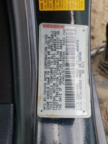 Photo 10 from auction – 2003 LEXUS IS 300 with VIN JTHBD192730068094