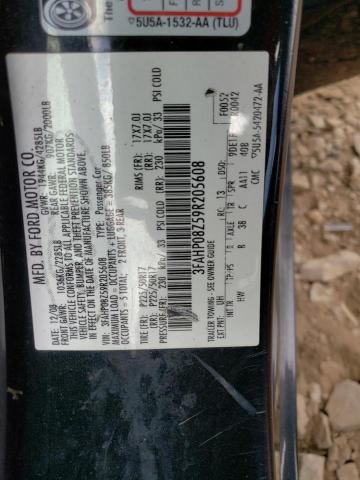 Photo 10 from auction – 2008 FORD FUSION with VIN 3FAHP08Z59R205608