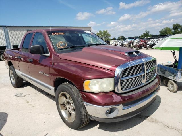 DODGE RAM 1500 2002 with VIN 1D7HA18N12S650118 - Photo from auction