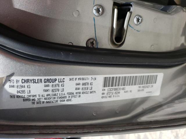 Photo 10 from auction – 2014 DODGE DART SXT with VIN 1C3CDFBB8ED914861