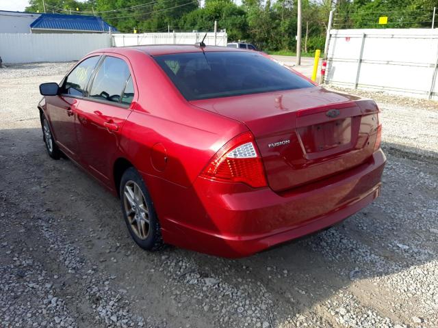 Photo 3 from auction – 2010 FORD FUSION S with VIN 3FAHP0GA3AR209253