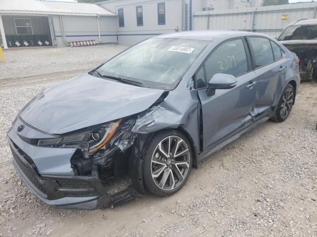 Photo 2 from auction – 2022 TOYOTA COROLLA SE with VIN 5YFS4MCE5NP111555