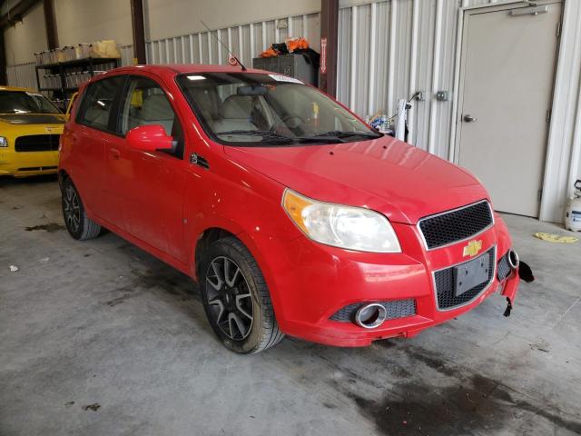 CHEVROLET AVEO LT 2009 with VIN KL1TG66E09B383106 - Photo from auction
