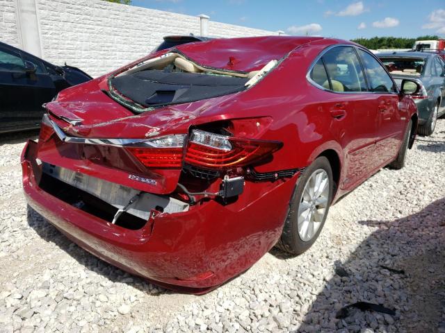 Photo 4 from auction – 2013 LEXUS ES 300H with VIN JTHBW1GG1D2032500