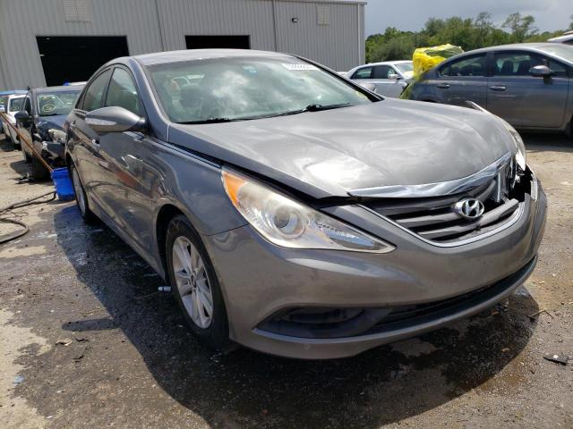 HYUNDAI SONATA GLS 2014 with VIN 5NPEB4AC3EH861957 - Photo from auction