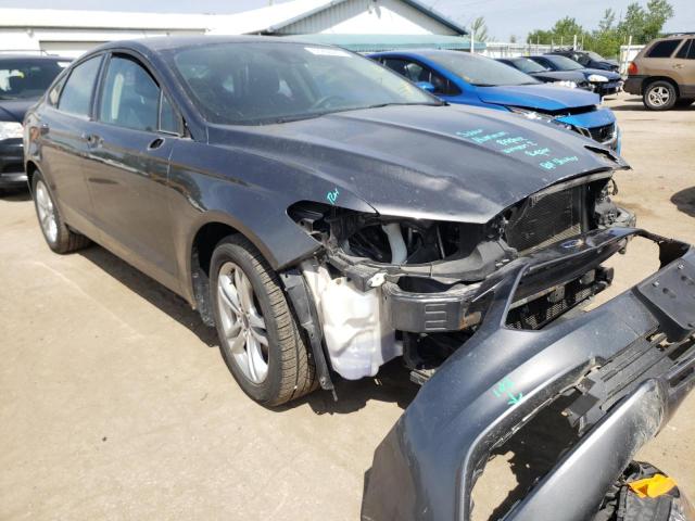 FORD FUSION SE 2018 with VIN 3FA6P0HD2JR208031 - Photo from auction