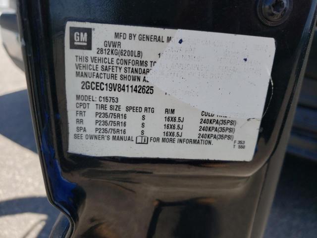 Photo 10 from auction – 2004 CHEVROLET SILVERADO with VIN 2GCEC19V841142625