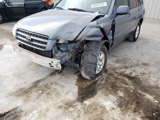Photo 9 from auction – 2003 TOYOTA HIGHLANDER with VIN JTEGF21AX30090872