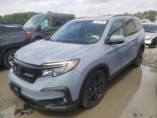 Photo 2 from auction – 2022 HONDA PILOT SE with VIN 5FNYF6H23NB047056