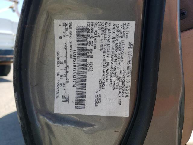 Photo 10 from auction – 2002 FORD TAURUS SES with VIN 1FAFP55U12A138714