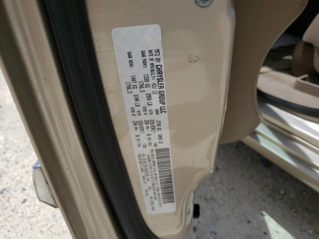 Photo 10 from auction – 2013 CHRYSLER TOWN & COU with VIN 2C4RC1BG1DR632385