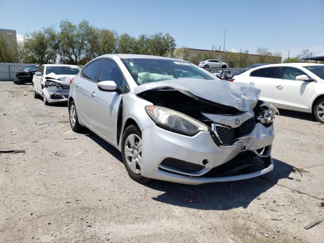 KIA FORTE LX 2016 with VIN KNAFK4A64G5550343 - Photo from auction