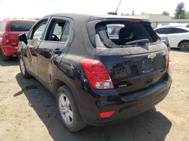 Photo 3 from auction – 2020 CHEVROLET TRAX LS with VIN KL7CJKSB0LB038001