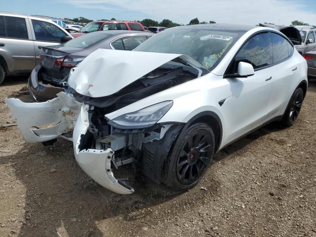 Photo 2 from auction – 2020 TESLA MODEL Y with VIN 5YJYGDEE8LF011909