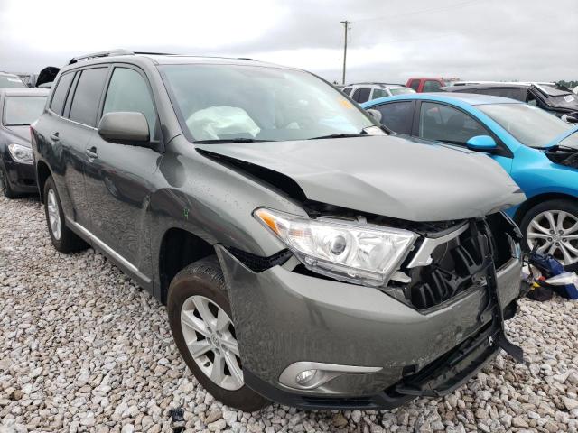TOYOTA HIGHLANDER 2012 with VIN 5TDZK3EH1CS064910 - Photo from auction