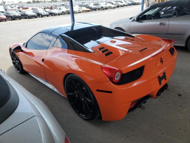 Photo 3 from auction – 2013 FERRARI 458 SPIDER with VIN ZFF68NHA3D0190770