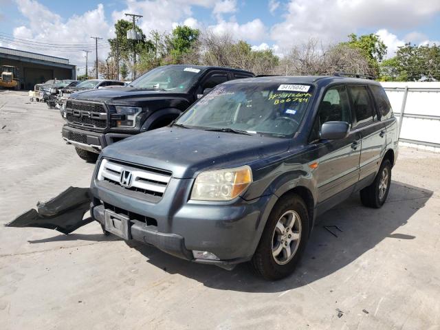 Photo 2 from auction – 2006 HONDA PILOT EX with VIN 5FNYF28676B047848