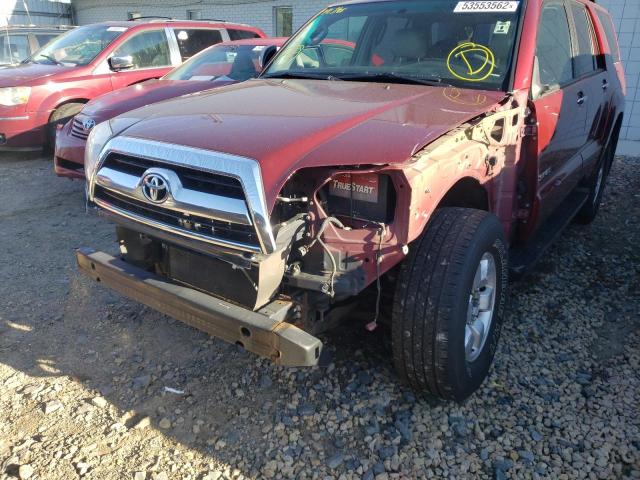 Photo 9 from auction – 2007 TOYOTA 4RUNNER SR with VIN JTEBU14RX78084136