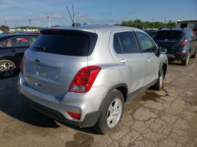 Photo 4 from auction – 2018 CHEVROLET TRAX LS with VIN 3GNCJKSB6KL237481