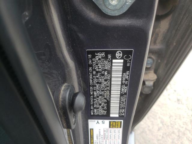 Photo 10 from auction – 2018 TOYOTA PRIUS with VIN JTDKBRFU8J3601450