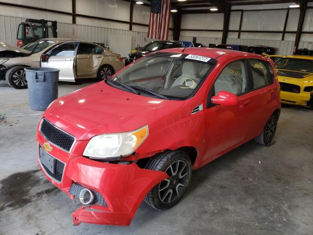 Photo 2 from auction – 2009 CHEVROLET AVEO LT with VIN KL1TG66E09B383106