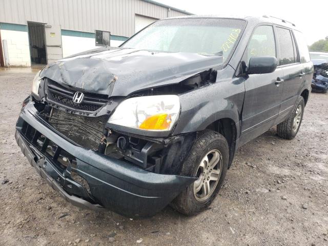 Photo 2 from auction – 2005 HONDA PILOT EXL with VIN 2HKYF186X5H526629