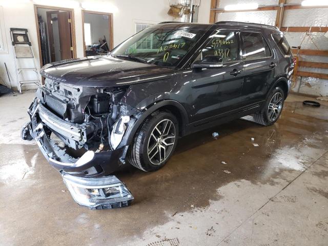 Photo 2 from auction – 2017 FORD EXPLORER S with VIN 1FM5K8GT5HGA02517