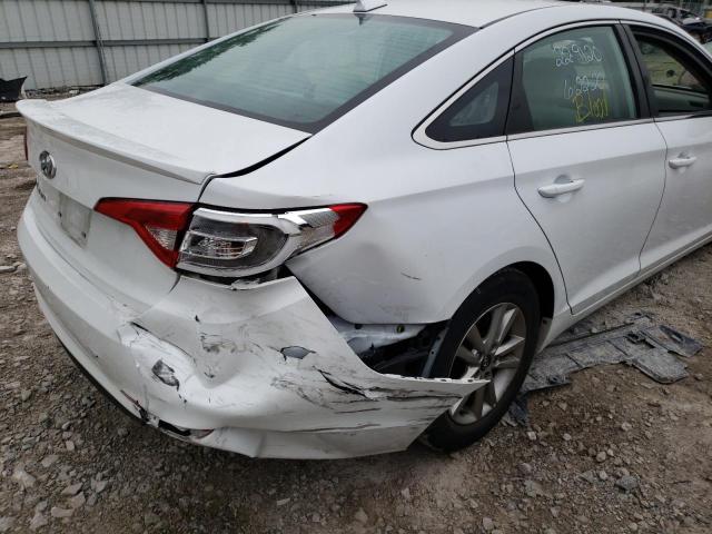 Photo 9 from auction – 2016 HYUNDAI SONATA SE with VIN 5NPE24AF7GH373964
