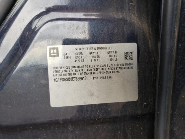 Photo 10 from auction – 2014 CHEVROLET CRUZE LTZ with VIN 1G1PG5SB0E7366618