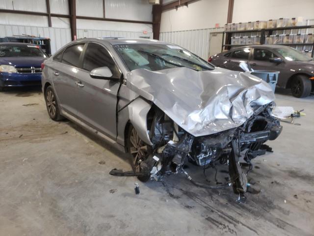 HYUNDAI SONATA SPO 2017 with VIN 5NPE34AF4HH480730 - Photo from auction