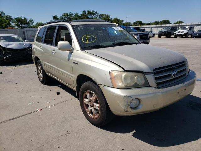 TOYOTA HIGHLANDER 2003 with VIN JTEHF21A130108941 - Photo from auction