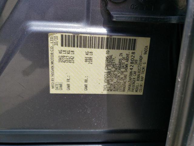 Photo 10 from auction – 2011 NISSAN ALTIMA BAS with VIN 1N4AL2AP3BN428028
