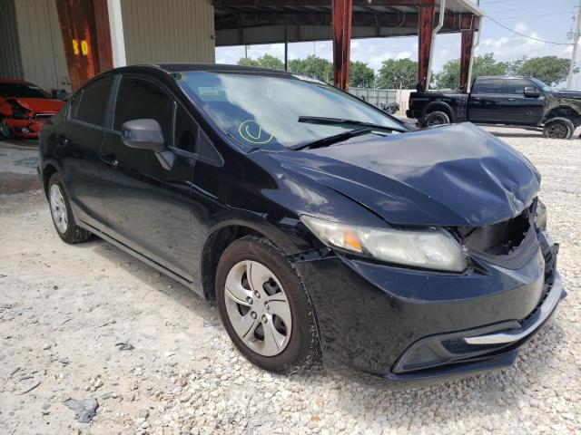 HONDA CIVIC LX 2013 with VIN 2HGFB2F59DH576112 - Photo from auction