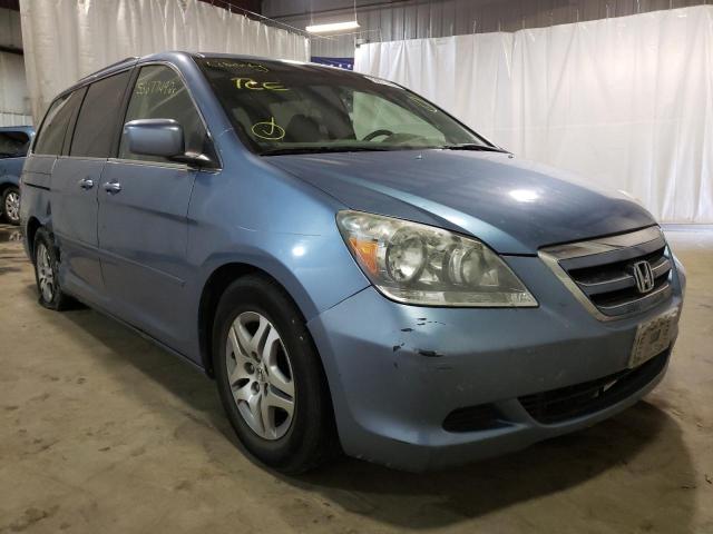 HONDA ODYSSEY EX 2005 with VIN 5FNRL38495B097134 - Photo from auction