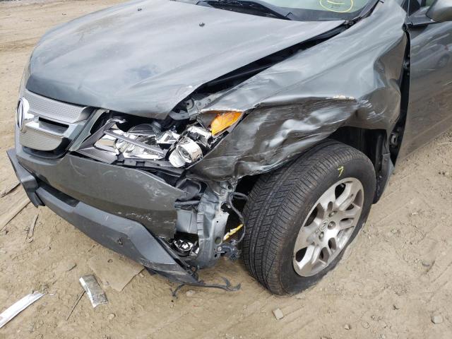 Photo 9 from auction – 2007 ACURA MDX TECHNO with VIN 2HNYD283X7H513242