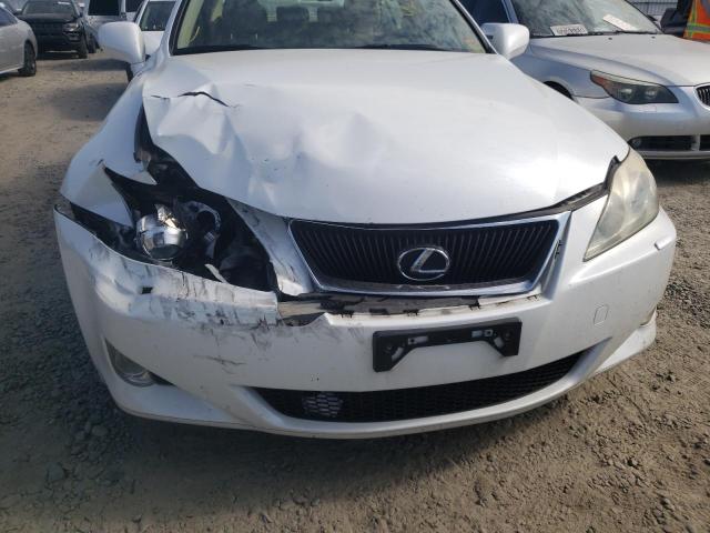 Photo 9 from auction – 2007 LEXUS IS 250 with VIN JTHCK262772014809
