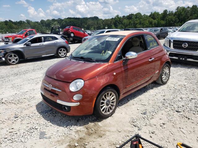 Photo 2 from auction – 2012 FIAT 500 LOUNGE with VIN 3C3CFFER8CT365950