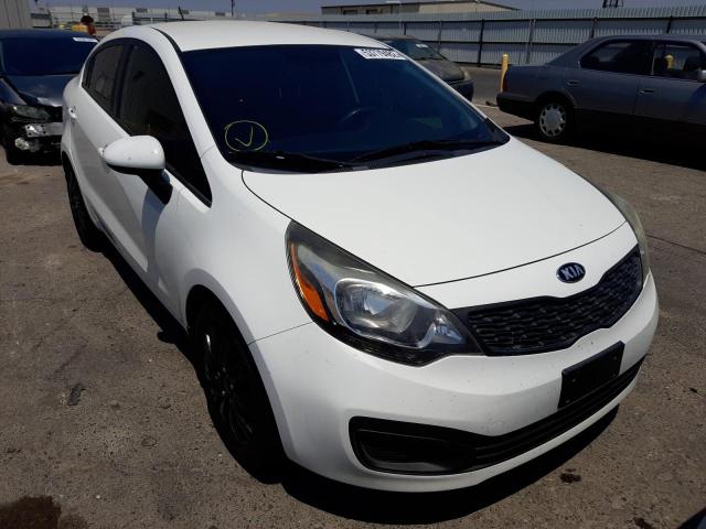 KIA RIO LX 2014 con VIN KNADM4A33E6358328 - Foto de la subasta