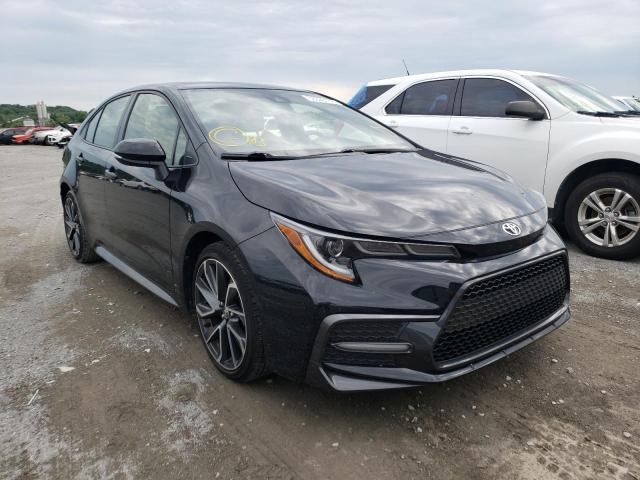 TOYOTA COROLLA SE 2021 with VIN JTDP4MCE3MJ057696 - Photo from auction